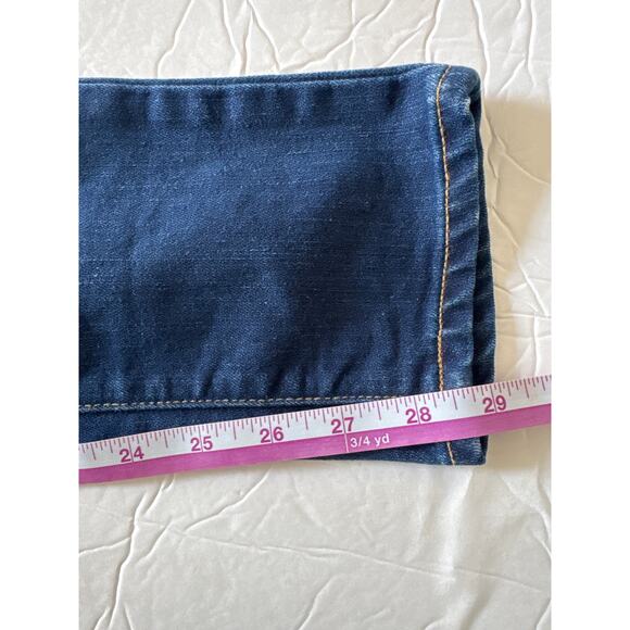 Paige Jeans Women's 26 Blue Skyline Angle Peg Denim Low Rise - Picture 11 of 12